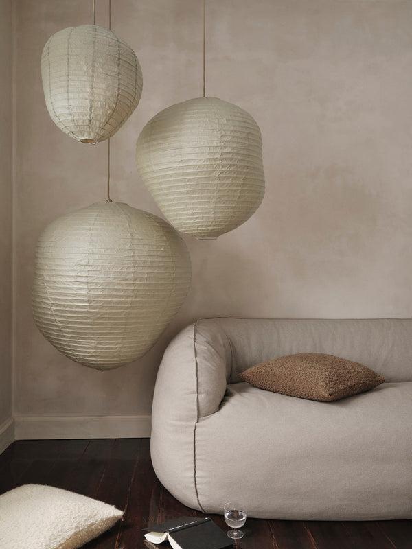 ferm LIVING Kurbis Lampshade 60 cm – Dark Sage