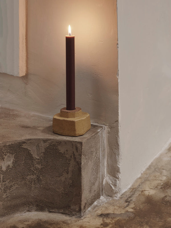 ferm LIVING Kurinu Candle Holder – Honey