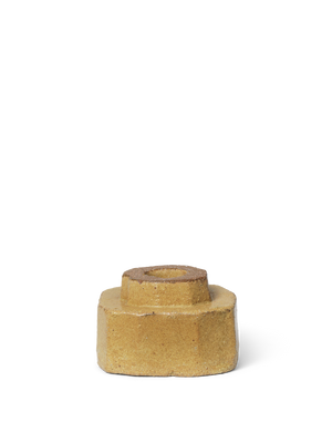ferm LIVING Kurinu Candle Holder – Honey