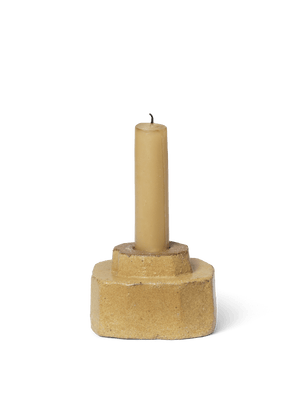 ferm LIVING Kurinu Candle Holder – Honey