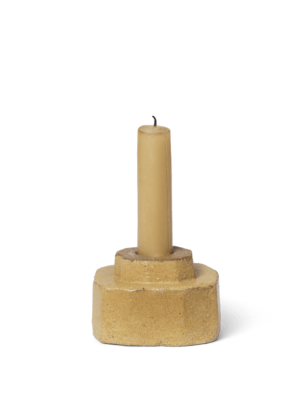 ferm LIVING Kurinu Candle Holder – Honey