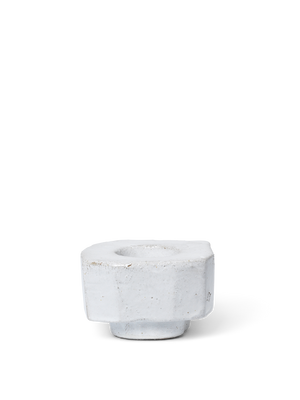 ferm LIVING Kurinu Candle Holder – White