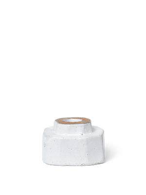 ferm LIVING Kurinu Candle Holder – White
