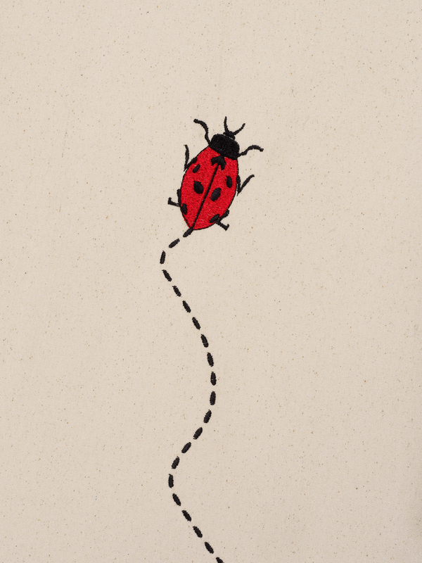 ferm LIVING Ladybird Play Tent – Natural