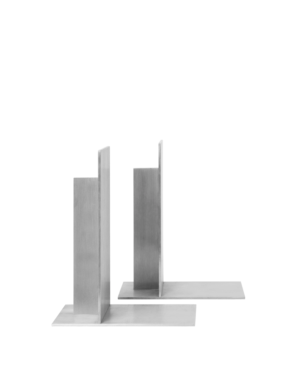 ferm LIVING Lager Bookends – Set of 2 – Aluminium