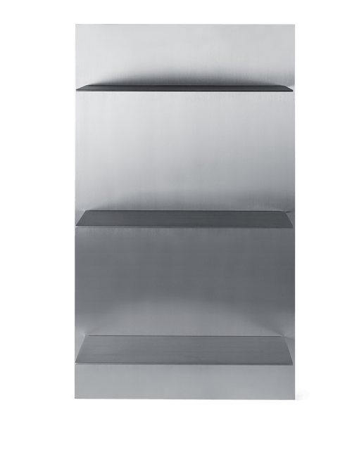 ferm LIVING Lager Wall Shelf Triple – Aluminium