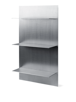 ferm LIVING Lager Wall Shelf Triple – Aluminium