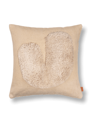 ferm LIVING Lay Cushion Cover – Sand / Off-white