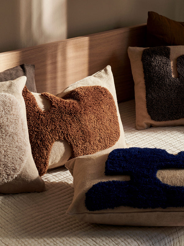 ferm LIVING Lay Cushion Rectangular – Sand / Sugar Kelp