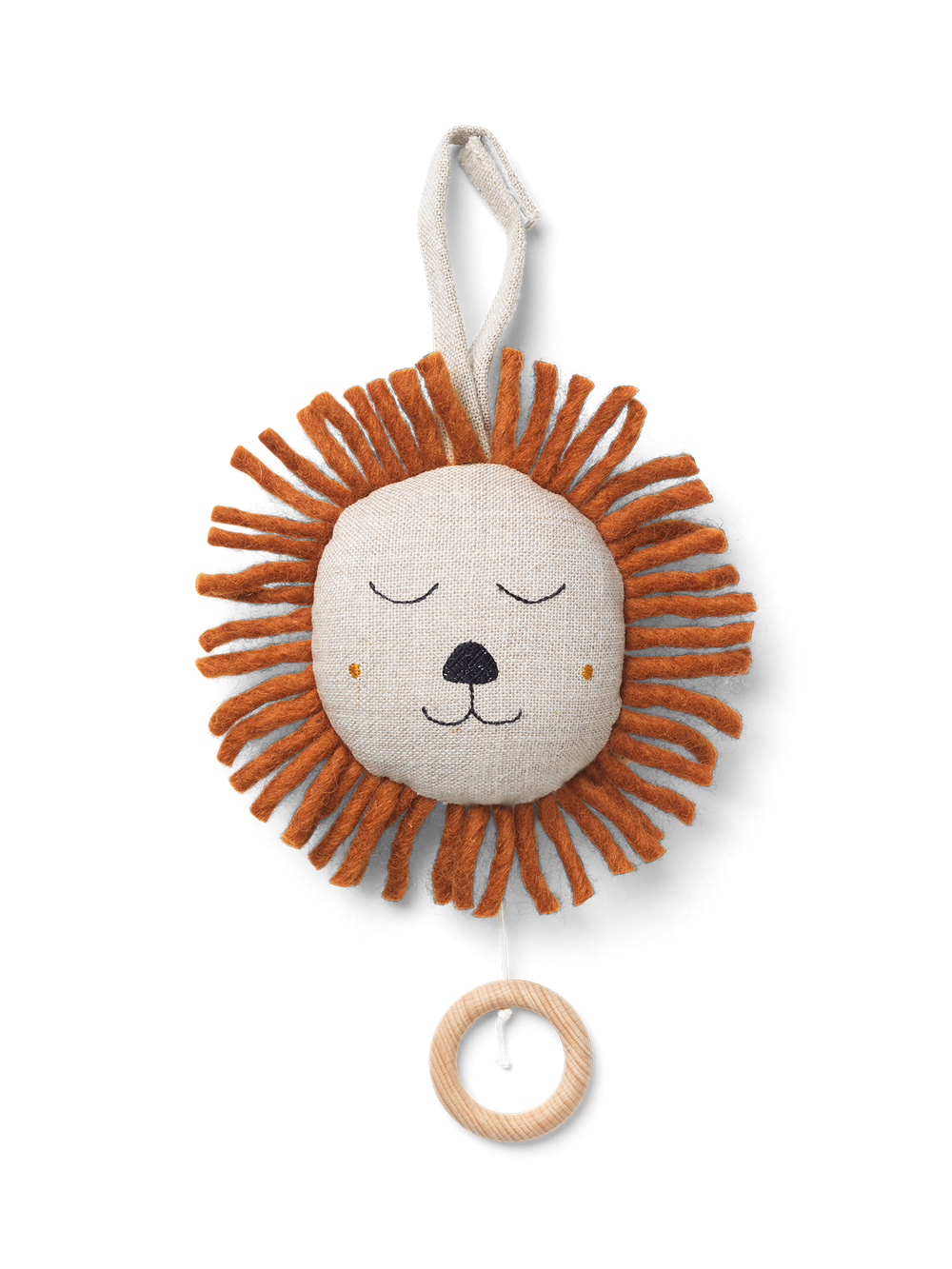 ferm LIVING Lion Music Mobile – Natural