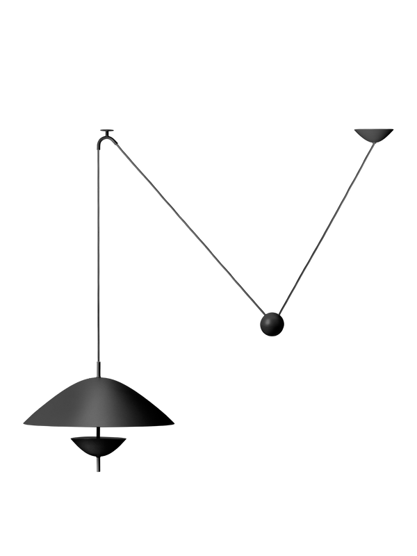 ferm LIVING Lod Pendant – Blackened Iron