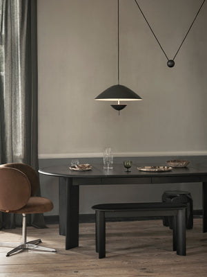 ferm LIVING Lod Pendant – Blackened Iron