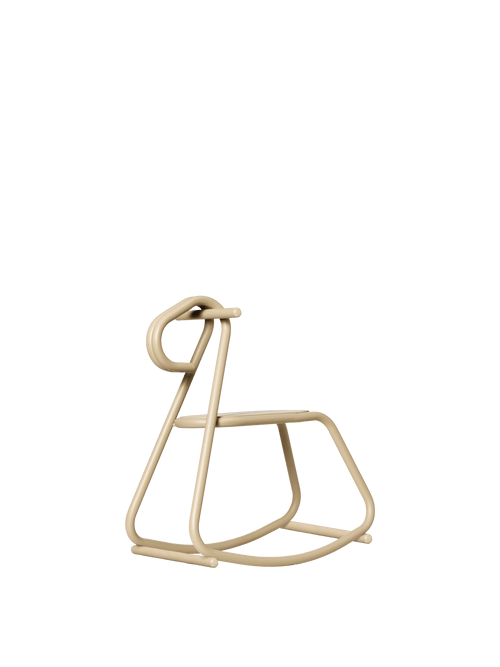 ferm LIVING Lussi Rocking Horse – Cashmere
