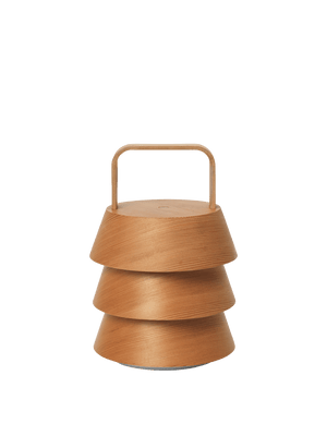 ferm LIVING Luver Portable Lamp – Natural