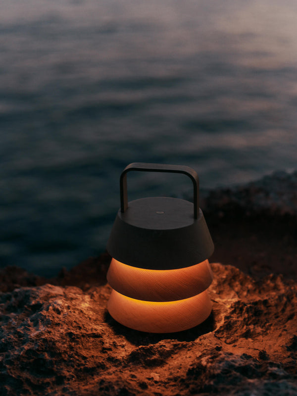 ferm LIVING Luver Portable Lamp – Natural