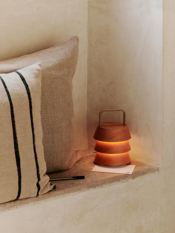 ferm LIVING Luver Portable Lamp – Natural