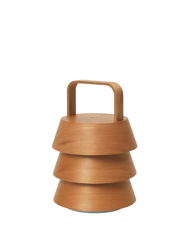 ferm LIVING Luver Portable Lamp – Natural