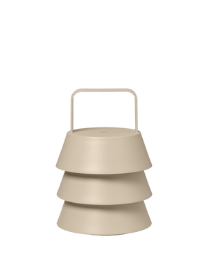 ferm LIVING Luver Portable Lamp – Cashmere