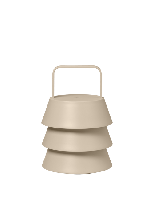 ferm LIVING Luver Portable Lamp – Cashmere