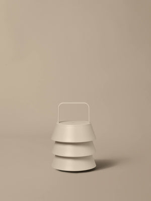 ferm LIVING Luver Portable Lamp – Cashmere