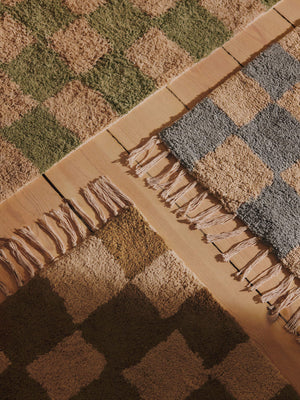 ferm LIVING Mara Washable Rug – Tan / Warm Sand