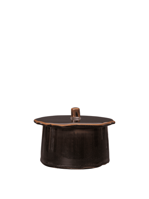 ferm LIVING Marnen Jar H7 cm – Carob Brown
