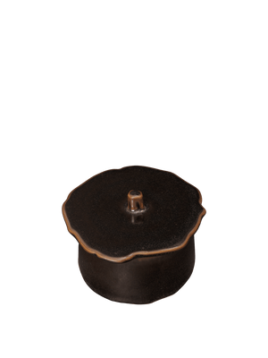 ferm LIVING Marnen Jar H7 cm – Carob Brown
