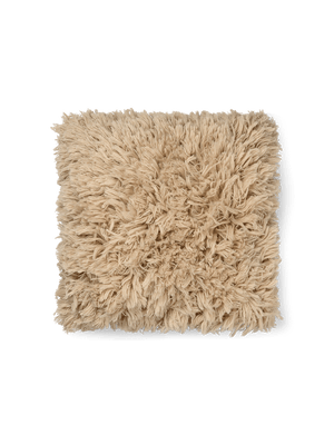 ferm LIVING Meadow High Pile Cushion Cover – Light Sand
