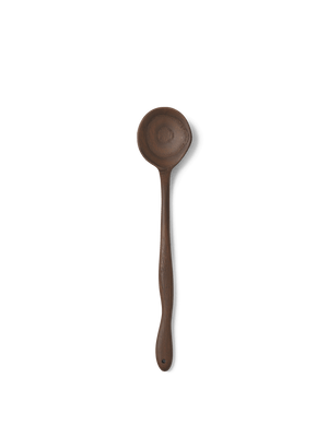 ferm LIVING Meander Spoon 25 cm – Dark Brown