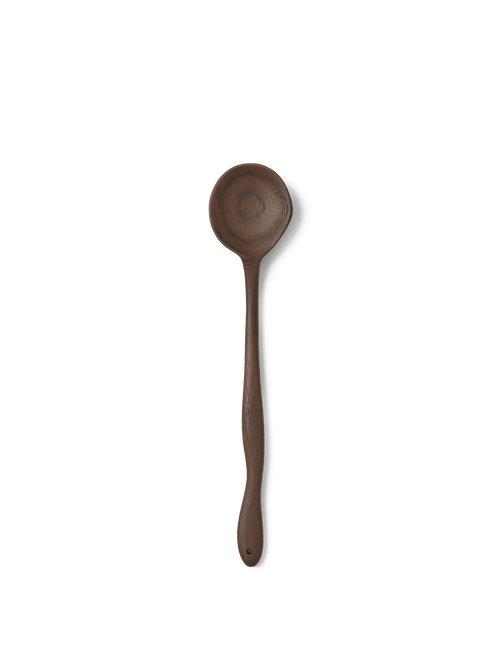 ferm LIVING Meander Spoon 25 cm – Dark Brown