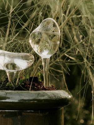ferm LIVING Mercury Water Globes – Set of 2 – Clear