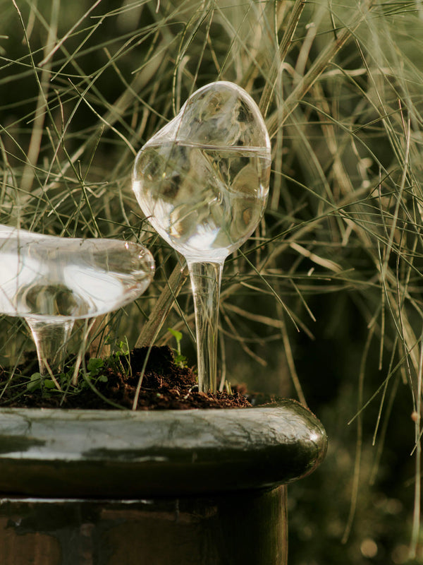 ferm LIVING Mercury Water Globes – Set of 2 – Clear