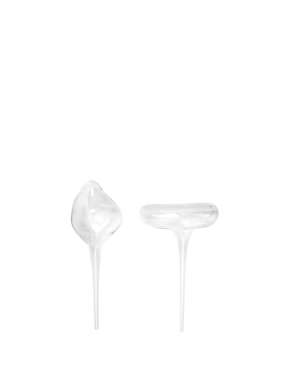 ferm LIVING Mercury Water Globes – Set of 2 – Clear
