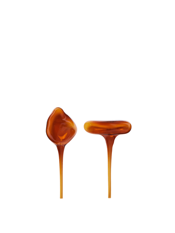 ferm LIVING Mercury Water Globes – Set of 2 – Amber