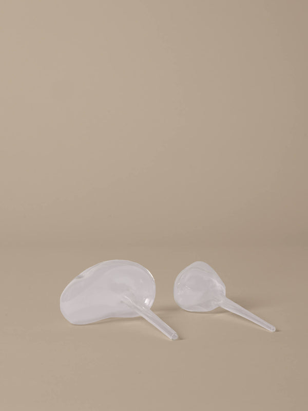 ferm LIVING Mercury Water Globes Small – Set of 2 – Clear