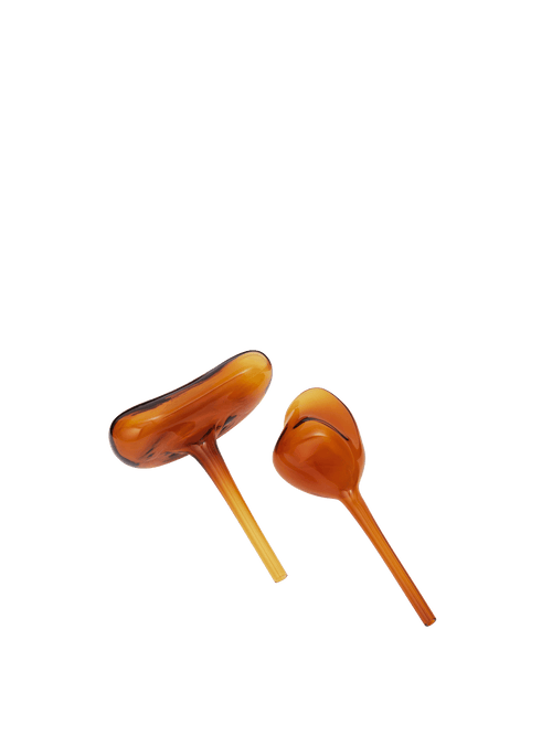 ferm LIVING Mercury Water Globes Small – Set of 2 – Amber