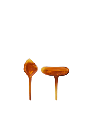 ferm LIVING Mercury Water Globes Small – Set of 2 – Amber