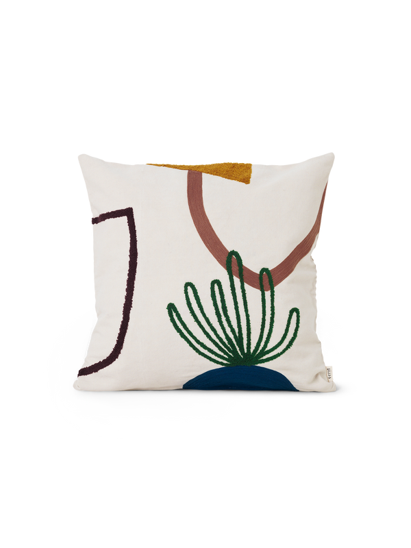 ferm LIVING Mirage Cushion – Island