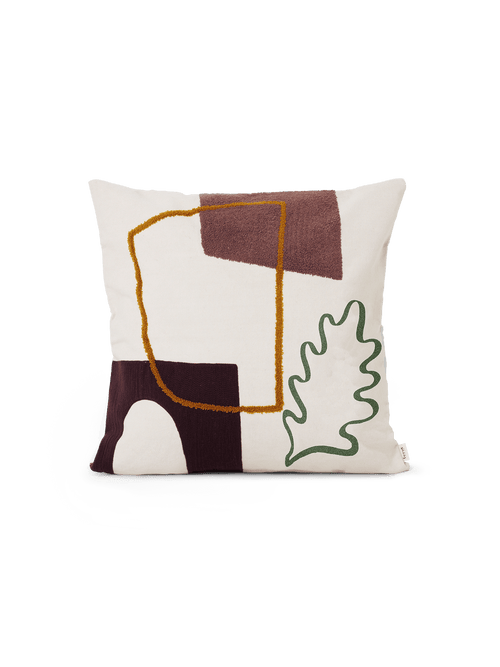 ferm LIVING Mirage Cushion Cover – Leaf