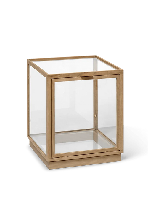 ferm LIVING Miru Glass Montre – Natural Oak
