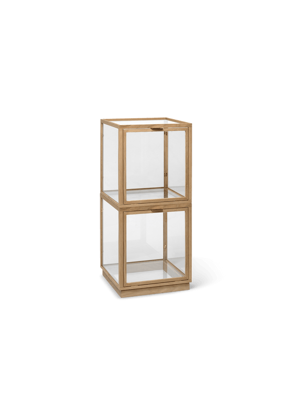 ferm LIVING Miru Glass Montre – Natural Oak