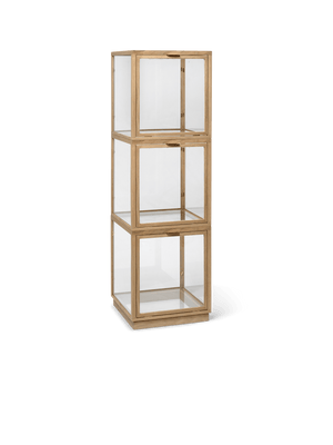 ferm LIVING Miru Glass Montre – Natural Oak