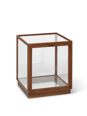 ferm LIVING Miru Glass Montre – Dark Stained Oak