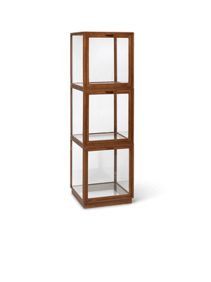 ferm LIVING Miru Glass Montre – Dark Stained Oak