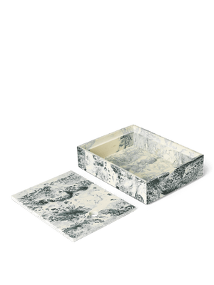 ferm LIVING Mist Box 15 x 20 cm – Emerald Off-white