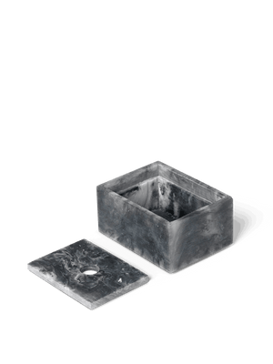 ferm LIVING Mist Box 7.5 x 10 cm – Charcoal