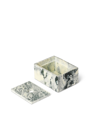 ferm LIVING Mist Box 7.5 x 10 cm – Emerald Off-white