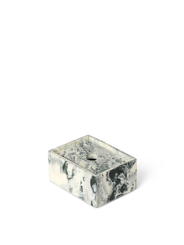 ferm LIVING Mist Box 7.5 x 10 cm – Emerald Off-white