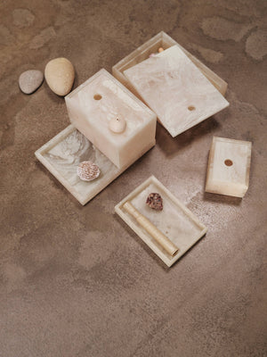 ferm LIVING Mist Box 7.5 x 10 cm – Pearl