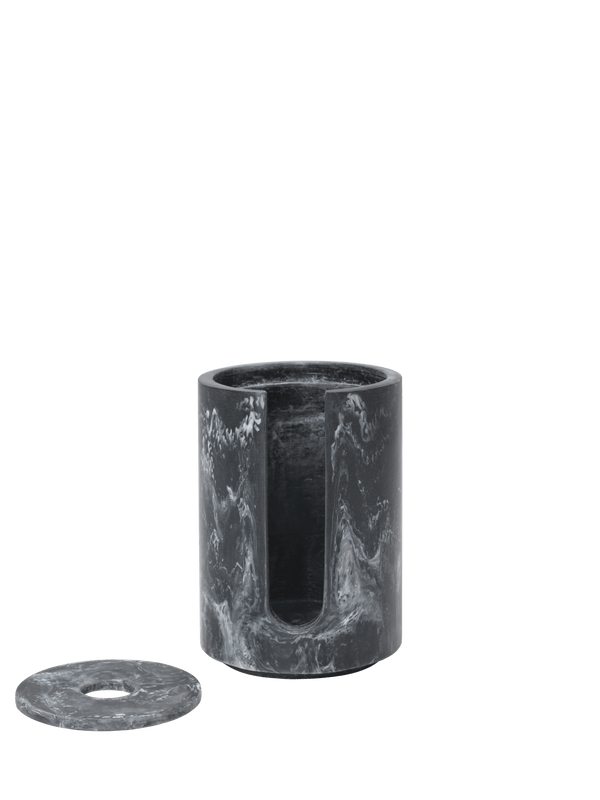 ferm LIVING Mist Cotton Pad Holder – Charcoal